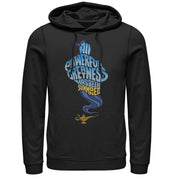 Men's Aladdin Genie Greatness Summoned  Adult Pull Over Hoodie