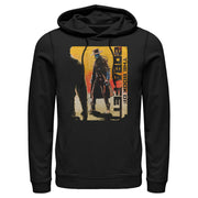 Men's Star Wars: The Book of Boba Fett Cad Bane Outlaw Gun Slinger  Adult Pull Over Hoodie