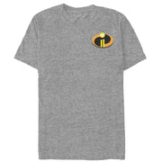 Men's The Incredibles 2 Logo Badge  Adult T-Shirt