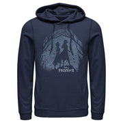 Men's Frozen 2 Sister Shadows  Adult Pull Over Hoodie