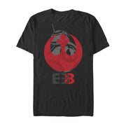 Men's Star Wars The Last Jedi BB-8 Rebel Emblem  Adult T-Shirt