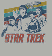 Men's Star Trek: The Original Series Distressed Crew  Adult T-Shirt