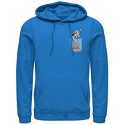 Men's Toy Story Buzz & Woody Pocket Print  Adult Pull Over Hoodie