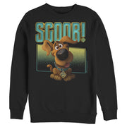 Men's Scooby Doo Puppy Frame  Adult Sweatshirt