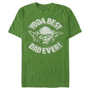 Men's Star Wars Father's Day Yoda Best Dad Ever  Adult T-Shirt