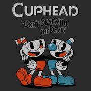 Men's Cuphead Videogame Front Cover  Adult T-Shirt