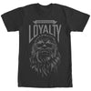 Men's Star Wars The Force Awakens Chewbacca Loyalty  Adult T-Shirt