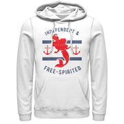 Men's The Little Mermaid Nautical Spirit  Adult Pull Over Hoodie