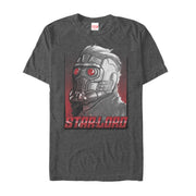 Men's Marvel Guardians of the Galaxy Star-Lord Profile  Adult T-Shirt