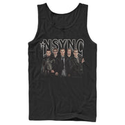 Men's NSYNC Rocker Band Pose  Adult Tank Top