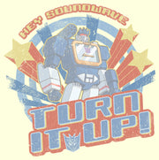 Men's Transformers Soundwave Turn It Up  Adult T-Shirt