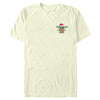 Men's Star Wars: The Mandalorian Christmas Small Santa Grogu  Adult T-Shirt