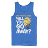 Men's Despicable Me Minion Go Away  Adult Tank Top