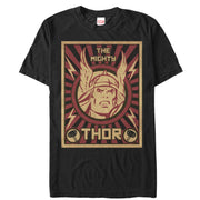 Men's Marvel Mighty Thor Wing Helmet  Adult T-Shirt