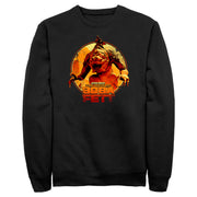 Men's Star Wars: The Book of Boba Fett Riding the Rancor  Adult Sweatshirt