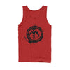 Men's Star Wars: The Mandalorian Paint Splatter Emblem  Adult Tank Top