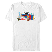 Men's DC League of Super-Pets Metropolis Groupshot  Adult T-Shirt