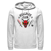 Men's Stranger Things Welcome to the Hellfire Club  Adult Pull Over Hoodie