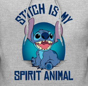 Men's Lilo & Stitch My Spirit Animal  Adult Pull Over Hoodie