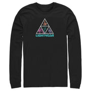 Men's Lightyear Triangle Logo  Adult Long Sleeve Shirt