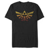 Men's Nintendo Legend of Zelda Natural Triforce  Adult T-Shirt