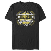 Men's Dungeons & Dragons Monk Magic of Ki Badge  Adult T-Shirt