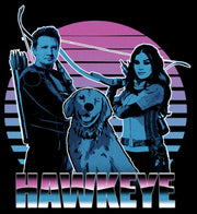 Men's Marvel Hawkeye Partners and Family Retro  Adult T-Shirt