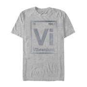 Men's Marvel Black Panther Vibranium Element  Adult T-Shirt