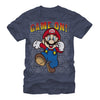 Men's Nintendo Mario Game On  Adult T-Shirt