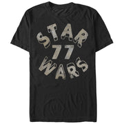 Men's Star Wars Distressed 1977 Logo  Adult T-Shirt