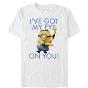 Men's Despicable Me Minion Eye on You  Adult T-Shirt