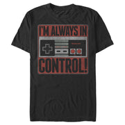 Men's Nintendo Always in Control  Adult T-Shirt