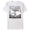 Men's Lost Gods Je T'aime Take Me to Paris France  Adult T-Shirt