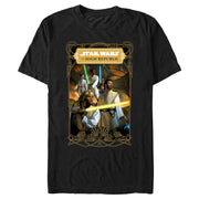 Men's Star Wars The High Republic The Fallen Star Cover  Adult T-Shirt