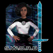 Men's Marvel WandaVision Monica Rambeau S.W.O.R.D Digital  Adult T-Shirt