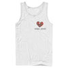 Men's Cruella Rebel Heart  Adult Tank Top