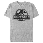 Men's Jurassic World Spray Paint Print Logo  Adult T-Shirt