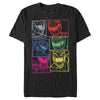 Men's Power Rangers Neon Boxes  Adult T-Shirt