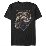 Men's Marvel Avengers: Endgame Thanos Classic Shield  Adult T-Shirt