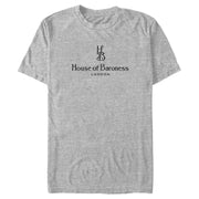 Men's Cruella House of Baroness London Logo  Adult T-Shirt