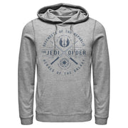 Men's Star Wars: The Clone Wars Jedi Order Emblem  Adult Pull Over Hoodie