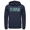 Men's Lilo & Stitch Bold Ohana means Family  Adult Pull Over Hoodie