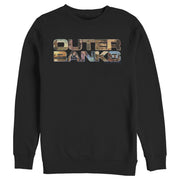 Men's Outer Banks Photo Logo  Adult Sweatshirt