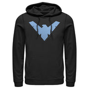 Men's Batman Nightwing Logo  Adult Pull Over Hoodie