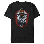 Men's Marvel The Falcon and the Winter Soldier Captain America Suit Sam  Adult T-Shirt