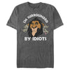 Men's Lion King Scar Surrounded by Idiots  Adult T-Shirt