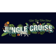 Men's Jungle Cruise Wish You Were Here Postcard Logo  Adult T-Shirt