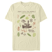 Men's Jungle Cruise Don't Feed The Animals  Adult T-Shirt