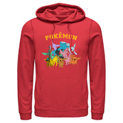 Men's Pokemon Eeveelutions  Adult Pull Over Hoodie