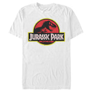 Men's Jurassic Park T Rex Logo  Adult T-Shirt